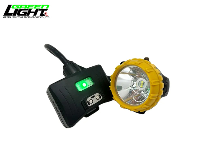 custom 15000Lux Led Mining Lamp Underground Miners Headlamp With Rear Warning Light IP68 Safety Cap Lamp online