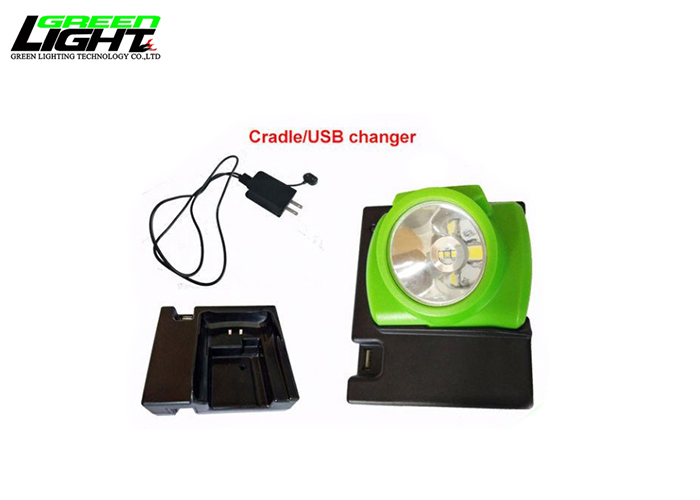 6.8Ah Led Mining Lamp OLED Display Digital Cordless Miner Cap Lamp 15000lux Rechargeable Mine Lamp