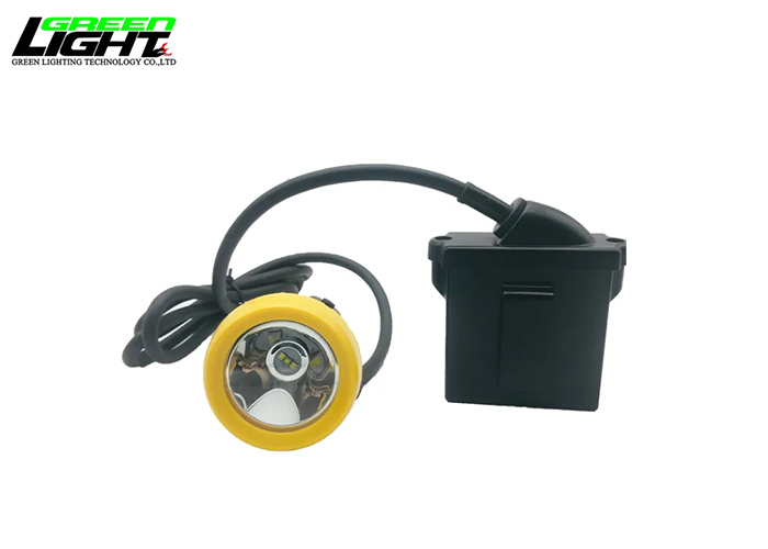 LED Corded Rechargeable Explosion-Proof Mining Headlamp 7.8Ah Miner Cap Lamp KL8LM led mining light