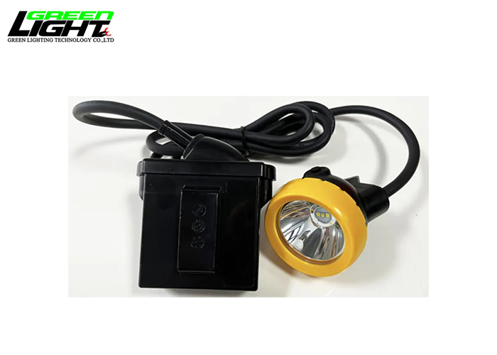 LED Corded Rechargeable Explosion-Proof Mining Headlamp 7.8Ah Miner Cap Lamp KL8LM led mining light