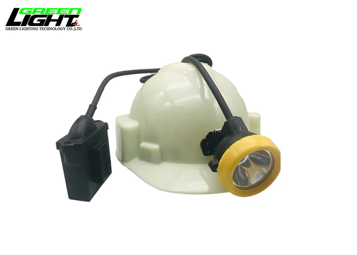 LED Corded Rechargeable Explosion-Proof Mining Headlamp 7.8Ah Miner Cap Lamp KL8LM led mining light