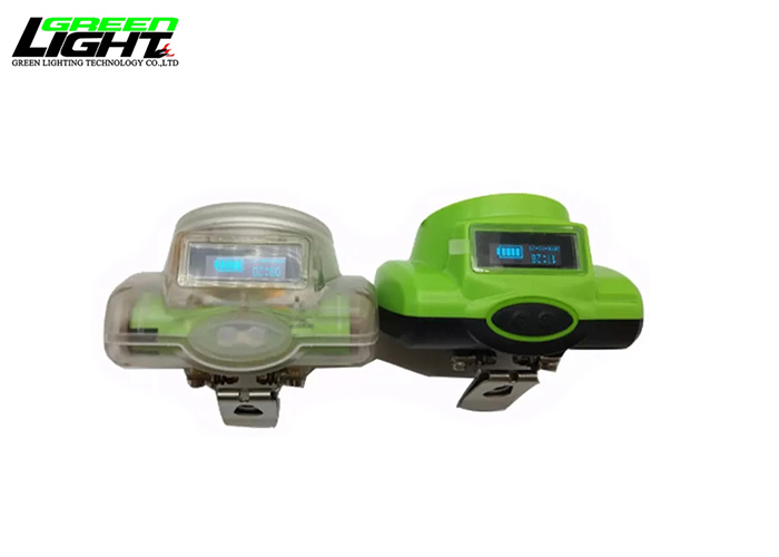 6.8Ah Led Mining Lamp OLED Display Digital Cordless Miner Cap Lamp 15000lux Rechargeable Mine Lamp