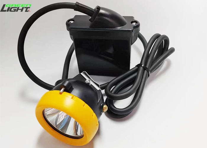 Corded Mining Cap Lights 10000 Lux 6.6Ah Rechargeable Underground Explosion Proof Miner Lamp