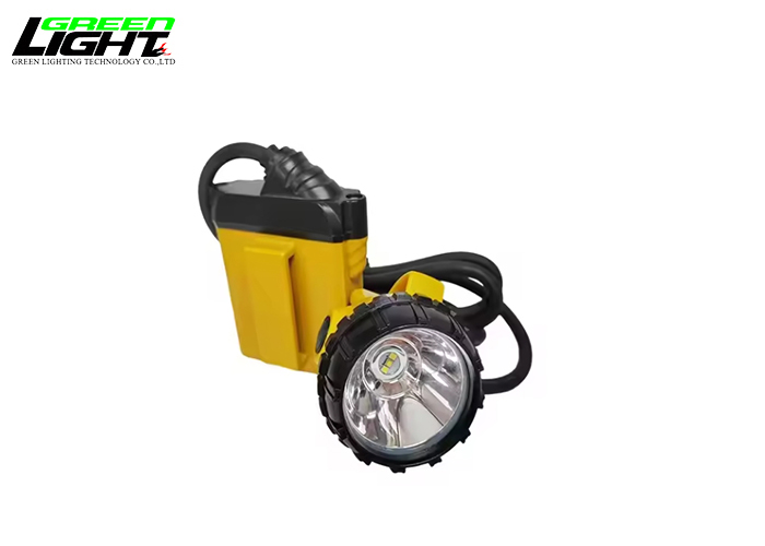 GL12-A 25000lux mining light IP68 waterproof mining cap lamps high ended corded miner helmet light