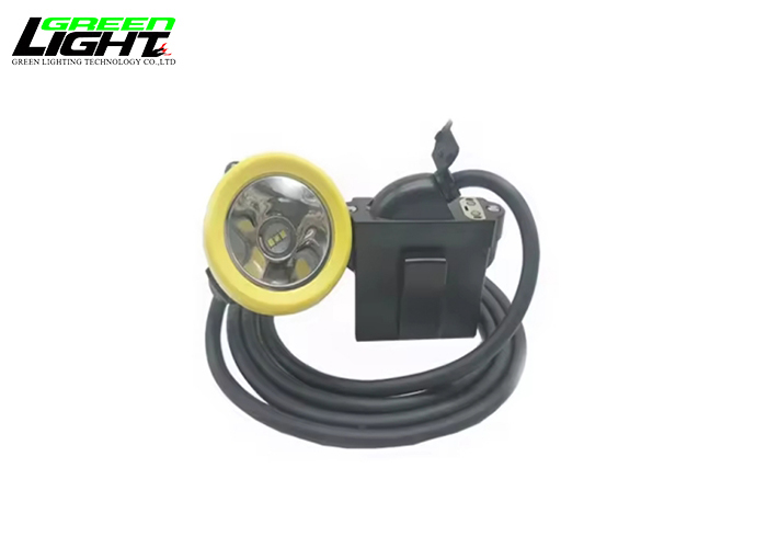 6600mAh Led Miner Lamp Portable Safety Mining Head Lamp 10000 lux Waterproof GL5-D Corded Led Cap Lamp