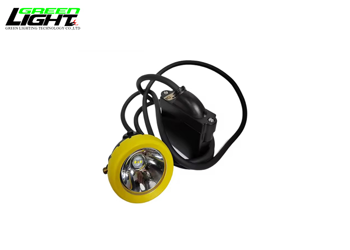 custom 6600mAh Led Miner Lamp Portable Safety Mining Head Lamp 10000 lux Waterproof GL5-D Corded Led Cap Lamp online