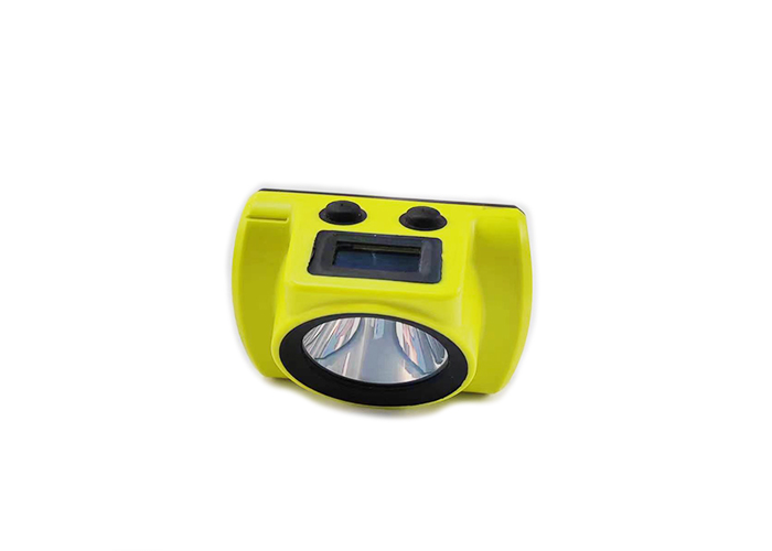 Multi Function Led Helmet Lamp Rechargeable Miner Lamp OLED Screen 25000 lux Underground Mine Light