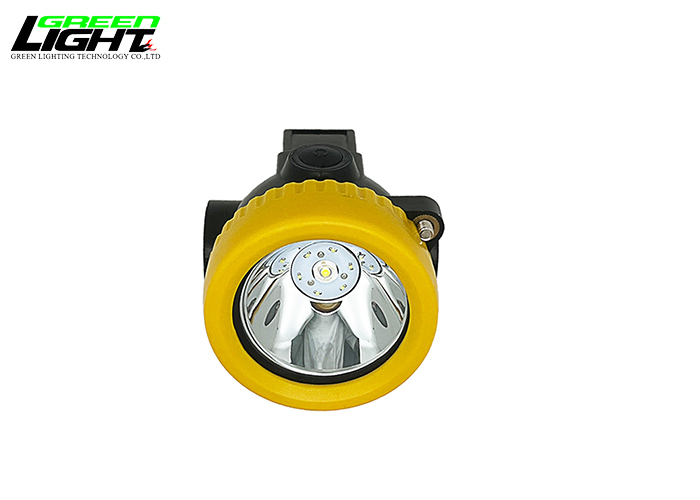 Super lightweight Miners Cap Lamp 5000lux IP68 Safety Helmet Lamp Rechargeable Led Mining Light