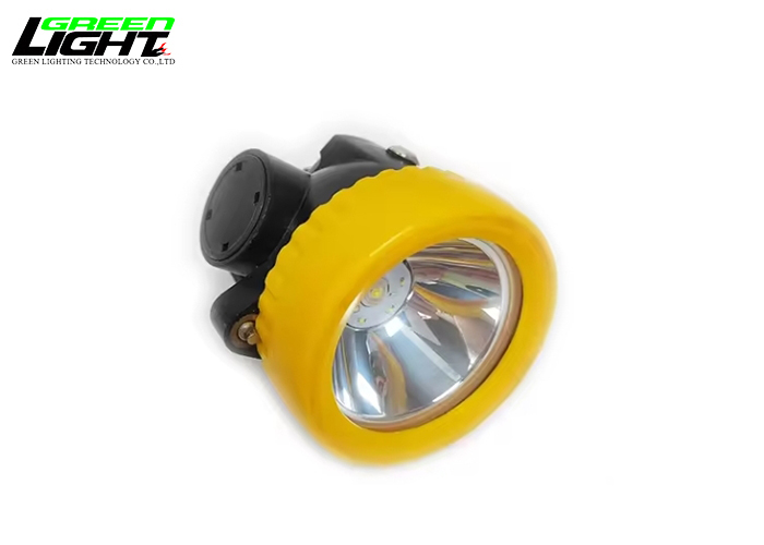 custom Super lightweight Miners Cap Lamp 5000lux IP68 Safety Helmet Lamp Rechargeable Led Mining Light online