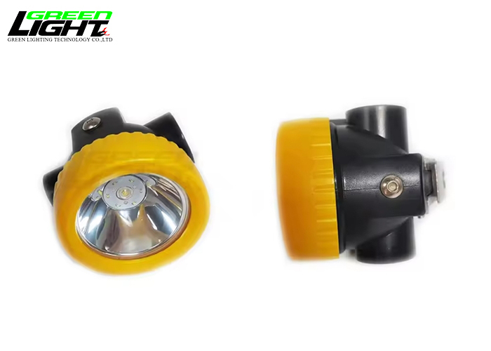 Super lightweight Miners Cap Lamp 5000lux IP68 Safety Helmet Lamp Rechargeable Led Mining Light