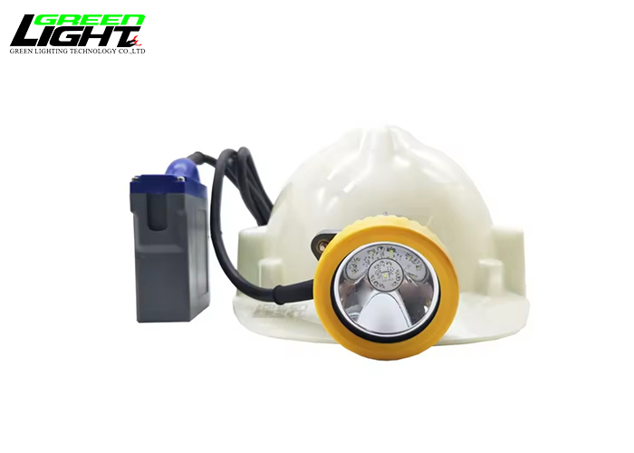 Explosionproof Led miner lamp 15000lux 6.6Ah waterproof miner headlamp rechargeable mining headlight