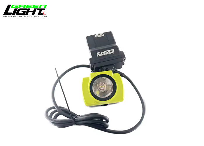 High Power 25000lux Led Miner Headlamp Rechargeable Mining Light 13.6Ah IP68 Miners Safety Lamp