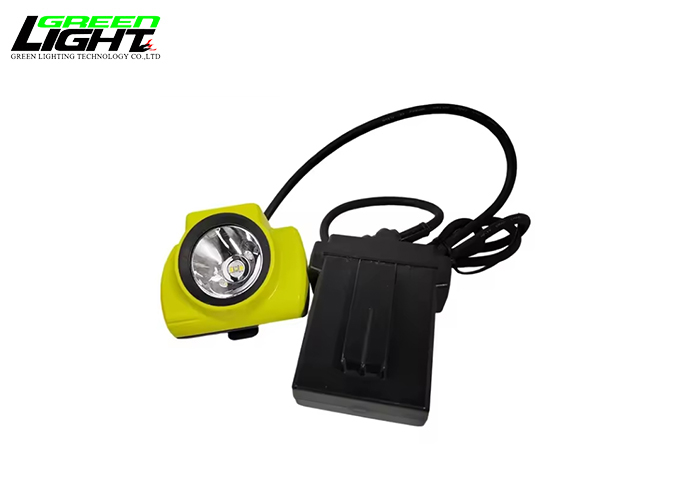 High Power 25000lux Led Miner Headlamp Rechargeable Mining Light 13.6Ah IP68 Miners Safety Lamp