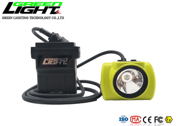 Brightness & Battery Life of Coal Mining Lights by Green Lighting