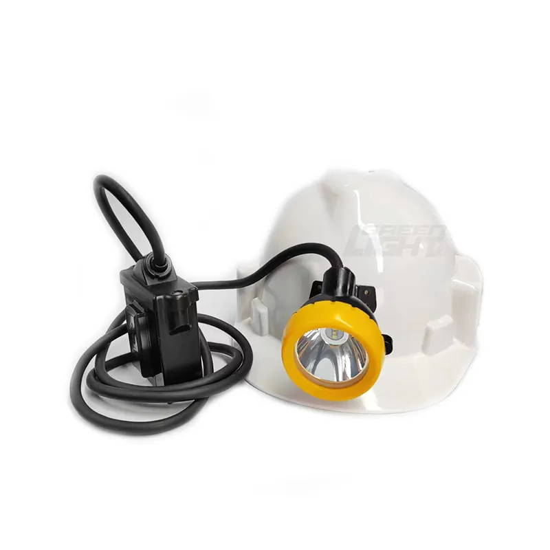 10000lux Rechargeable Mining Headlamp 7.8ah Underground Mining Lamp Corded Led Safety Cap Lamp