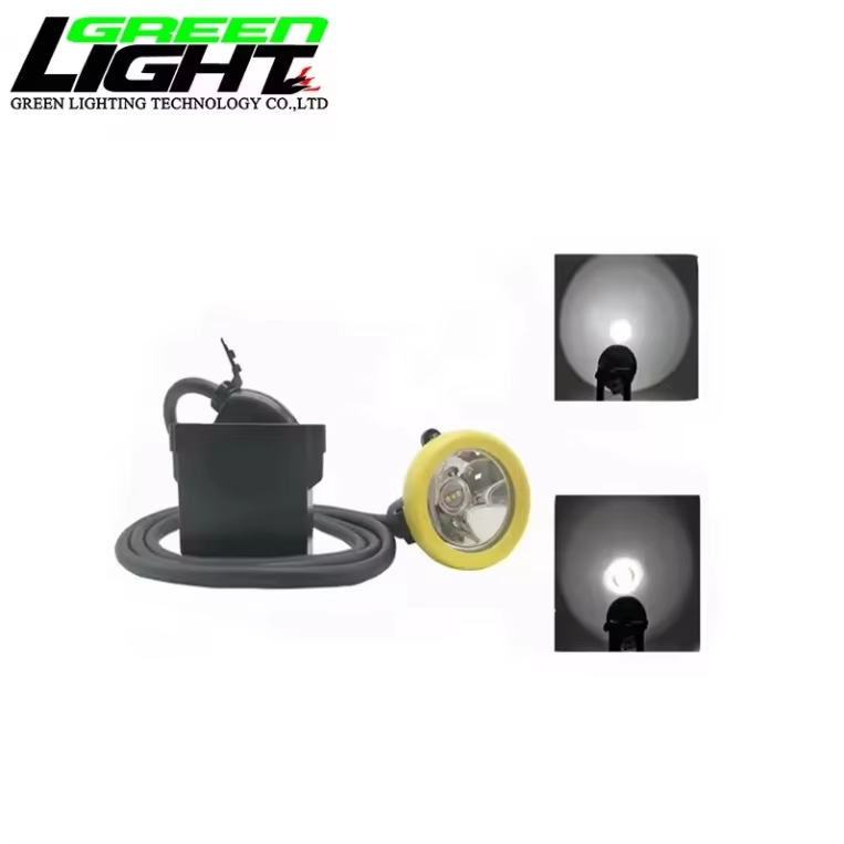 Best 19hrs Long Working Time Corded Mining Cap Lamp USB Rechargeable 7.8Ah 10000lux Miner Hard Hat Light wholesale