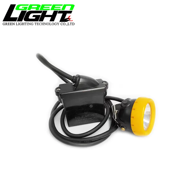 10000lux Rechargeable Mining Headlamp 7.8ah Underground Mining Lamp Corded Led Safety Cap Lamp